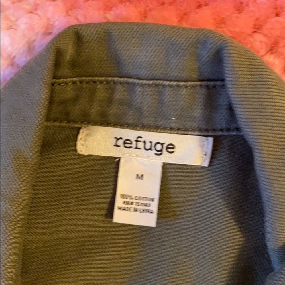 Green Jeans Jacket - Picture 3 of 4